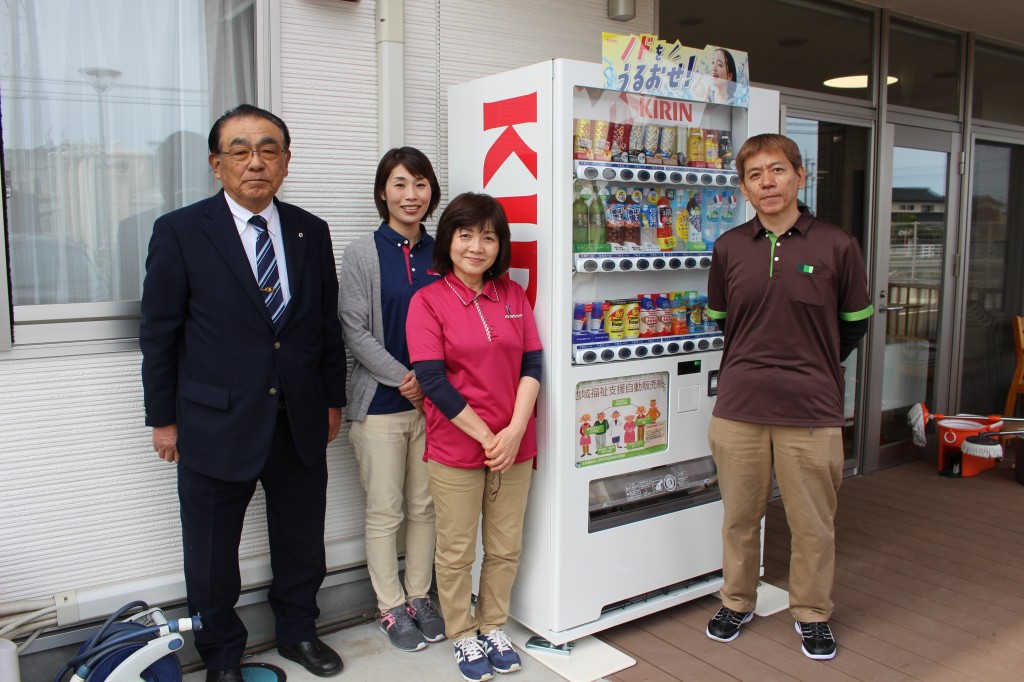 自販機(㈱J-オイルミルズ)